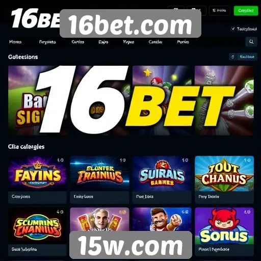 Plataforma 16bet oferece ampla variedade de jogos